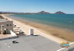 villas de las Palmas San Felipe Baja California beachfront condo airbnb - view to the beach